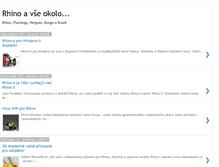 Tablet Screenshot of blog.cz.rhino3d.com